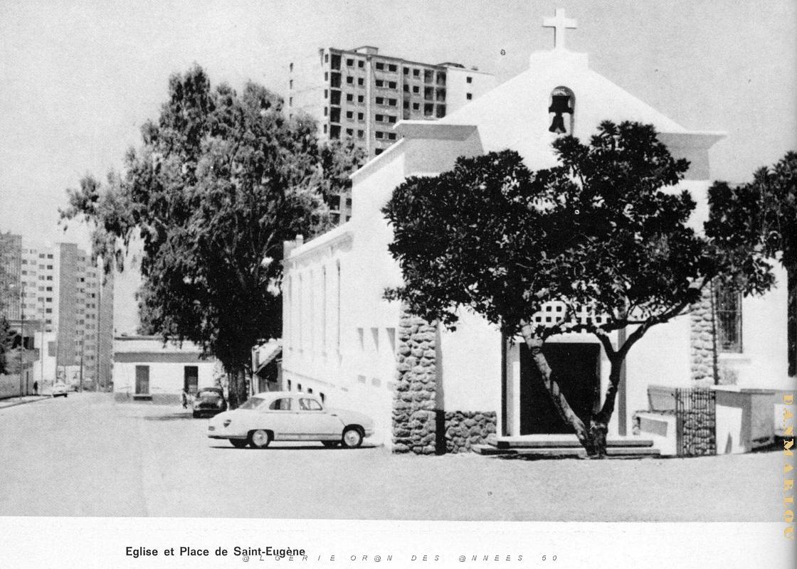 Oran - Saint-Eugene - Eglise et Place.jpg